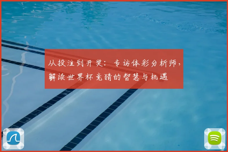从投注到开奖:专访体彩分析师,解读世界杯竞猜的智慧与机遇